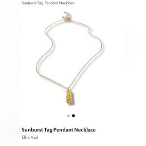 Gold Ellie Vail Necklace